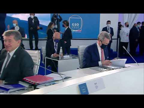 G20 Rome Summit - Tour de Table of the Plenary Room - AESI